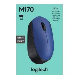 MOUSE M170 BLUE WIRELESS LOGITECH