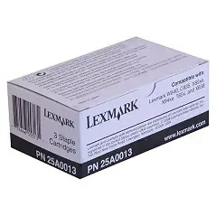 STAPLES 5K 3PK 25A0013 LEXMARK