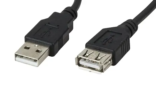CABLE USB 2.0 A MALE TO A FEMALE XTC306 15 FEET XTECH