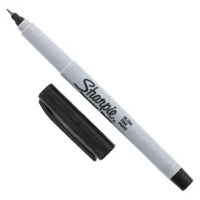 MARKER ULTRA FINE BLACK SHARPIE