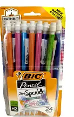 PENCIL 0.7MM MECHANICAL ASSORTED COLORS BIC