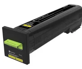 TONER 72K4XY0 YELLOW 22K PAGES LEXMARK