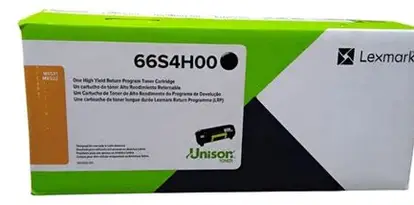 TONER 66S4H00 BLACK 28.4K PAGES (FOR MX532) LEXMARK