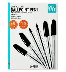 PEN SMOOTH BALLPOINT BLACK INK 1.0MM PEN & GEAR 