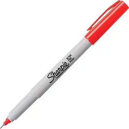 MARKER RED ULTRA FINE 12 COUNT 37002 SHARPIE