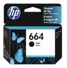 [386] INK 664 BLACK 120 PAGES HP