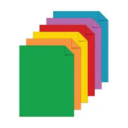 [3141] CARDSTOCK 8.5x11 (LETTER - SINGLE) 65LB ASSORTED COLORS ASTROBRIGHT