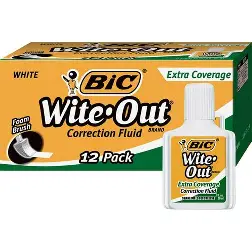 [4265] WITE OUT CORRECTION FLUID BIC