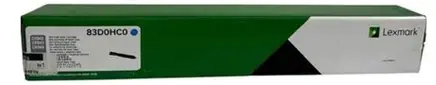 [6161] TONER 83D0HC0 CYAN 22K PAGES LEXMARK