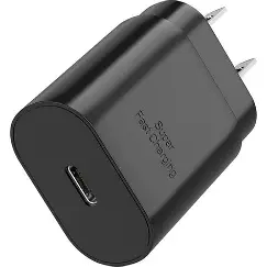 [TC-11] CHARGING ADAPTER BLACK 25W USB-C FAST CHARGE