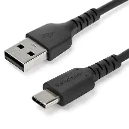 [TC-12] CHARGING CABLE BLACK USB-A TO USB C (22038)