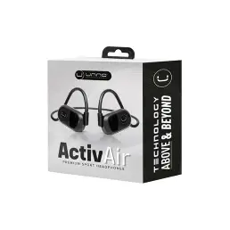 [52055] HEADPHONES BLACK ACTIVAIR PREMIUM SPORT - UNNO TEKNO