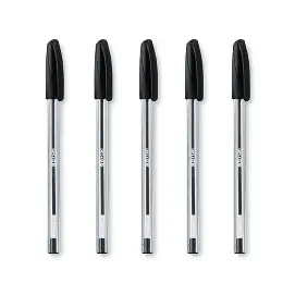 [63018] PEN BALLPOINT BLACK INK (60CT-PACK) 1.0MM PEN & GEAR 