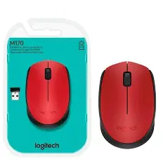 [70073] MOUSE M170 RED WIRELESS LOGITECH