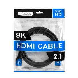 [73014] CABLE HDMI MALE 6FT 2.1 8K GOLD FAST SPEED (CB4227BL) UNNO TEKNO