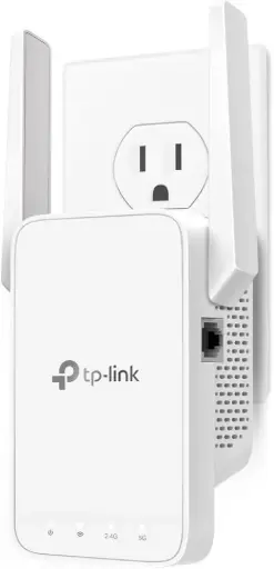 [80021] WIFI EXTENDER AC1200 RE315, DUAL BAND 5GHz/2.4GHz, 1.2Gbps HOME SIGNAL BOOSTER, UP TO 1600 Sq.ft AND 32 DEVICES, EASY MESH, 1x ETHERNET PORT, TP-LINK